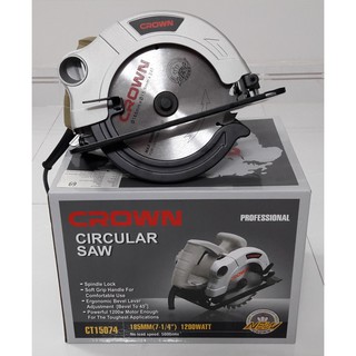 [Nhập mã TIVEBB30 Giảm 30k Vận Chuyển] Máy Cắt Gỗ Cắt Gạch Crown CT15074