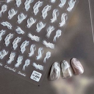 sticker lụa 5d cao cấp dán móng tay nail