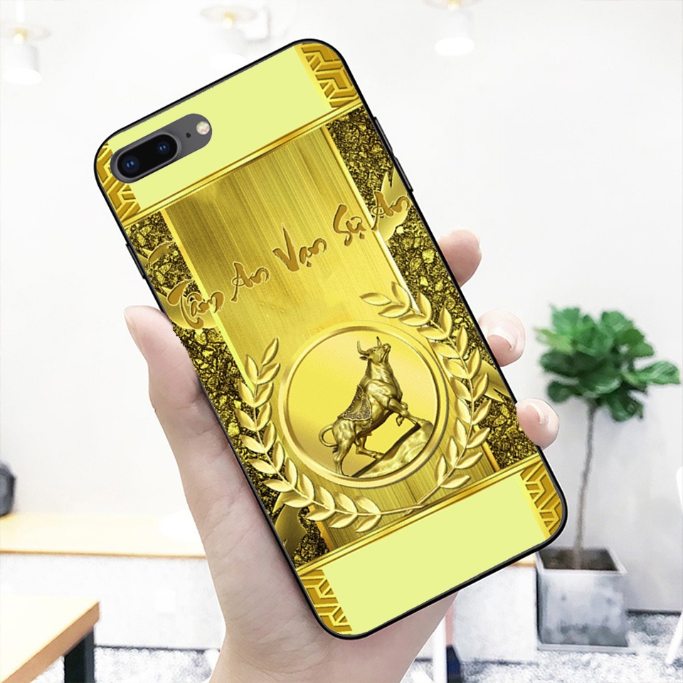 Ốp lưng kính cường lực iphone 7plus/8plus-iphone 6plus-iphone7/iphone8-iphone6/6S in hình 12 con giáp siêu đẹp