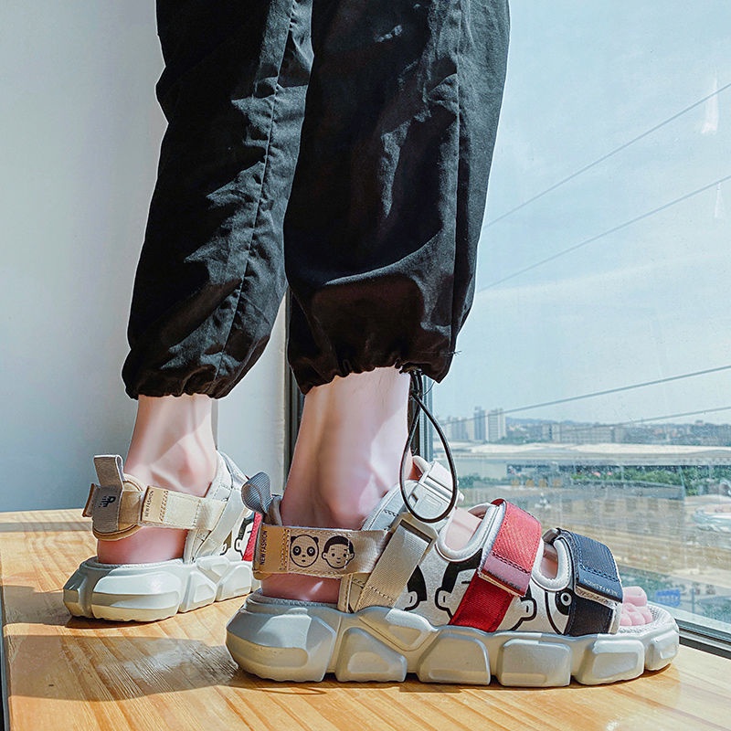 2023 Mới Sandal Thể Thao Đế Mềm Chống Trượt Thoáng Khí Thời Trang Dành Cho Nam