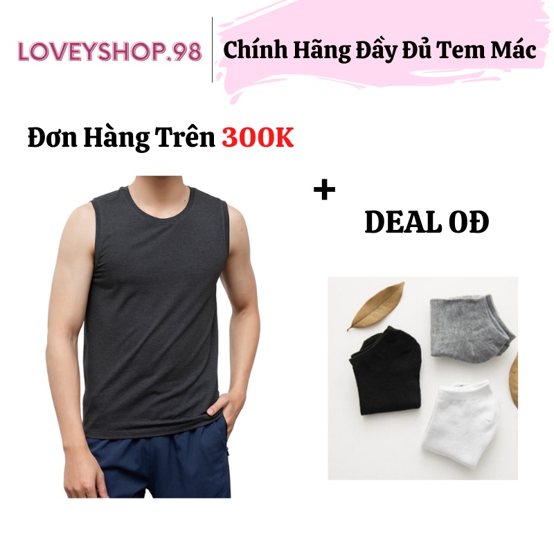 Áo Ba Lỗ ARISTINO ❤️𝐅𝐫𝐞𝐞𝐬𝐡𝐢𝐩❤️Tank Top Nam Mùa Hè Chất liệu Cotton Mềm Mịn Thoáng Mát Chính Hãng