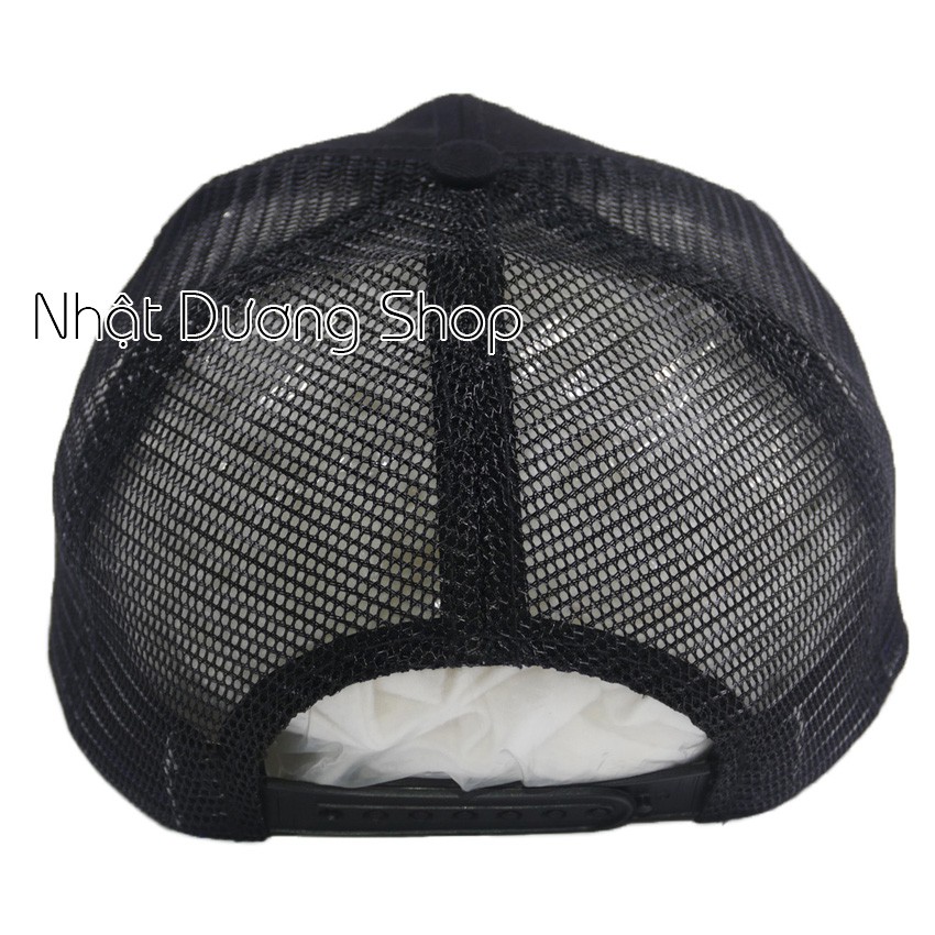 Nón kết lưới thêu hình con gà COOK cao cấp, khóa nhựa - Kiểu dáng thời trang cá tính thích hợp cho mọi người