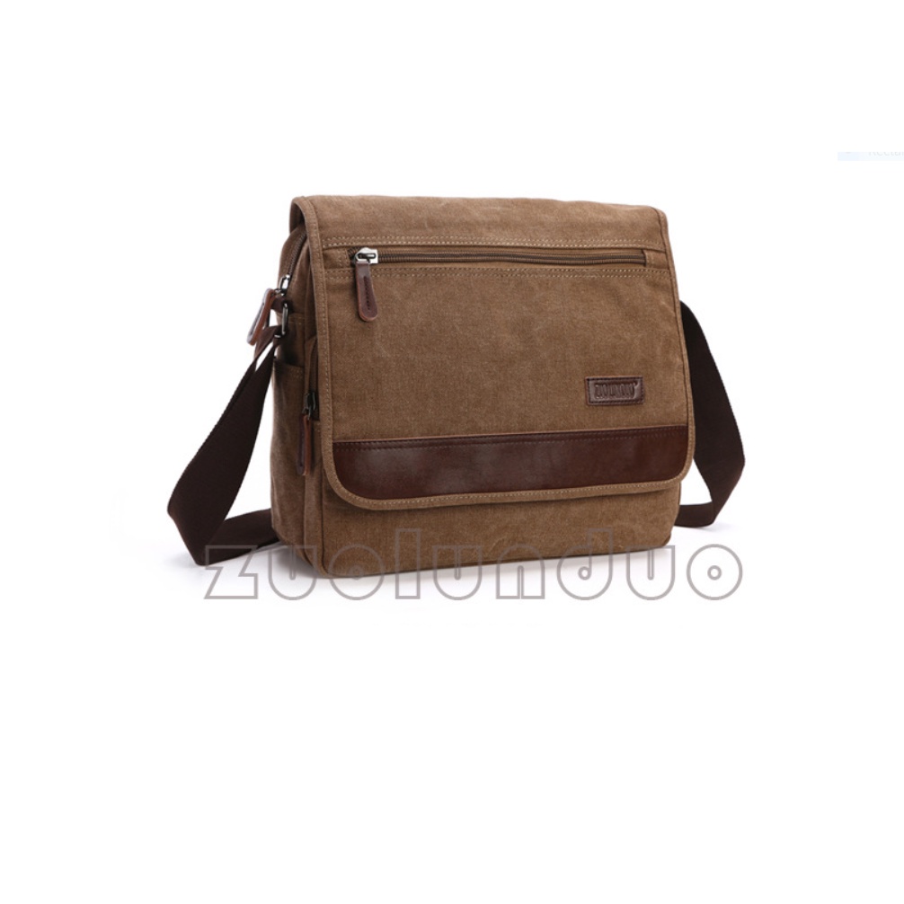 Túi đeo chéo đeo vai nam vải canvas cao cấp phong cách mới