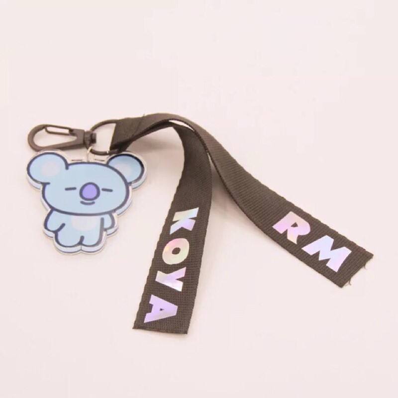 [XẢ KHO GIÁ SHOCK] Strap móc khoá BT21 BTS hologram