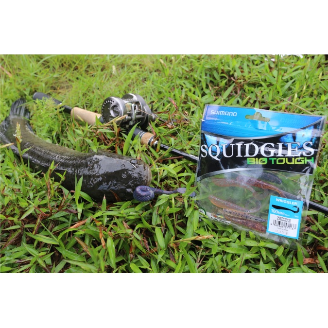 Mồi Mềm Lò Xo Shimano Wriggler SQBTW120 | 12cm