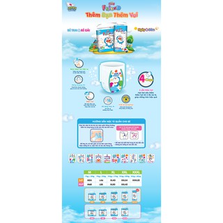 Tã quần Goon Friend M54+6/L46+6/XL40+6/XXL34+6/ XXXL22+5 Cắt tem