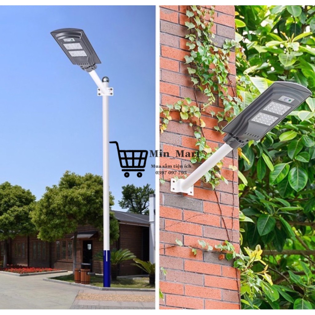 Đèn Led Năng Lượng Mặt Trời Cảm Ứng Cảm Biến Hồng Ngoại Tự Động Thông Minh Không Dùng Pin Chống Nước Đèn Pha 20w 40w 60w