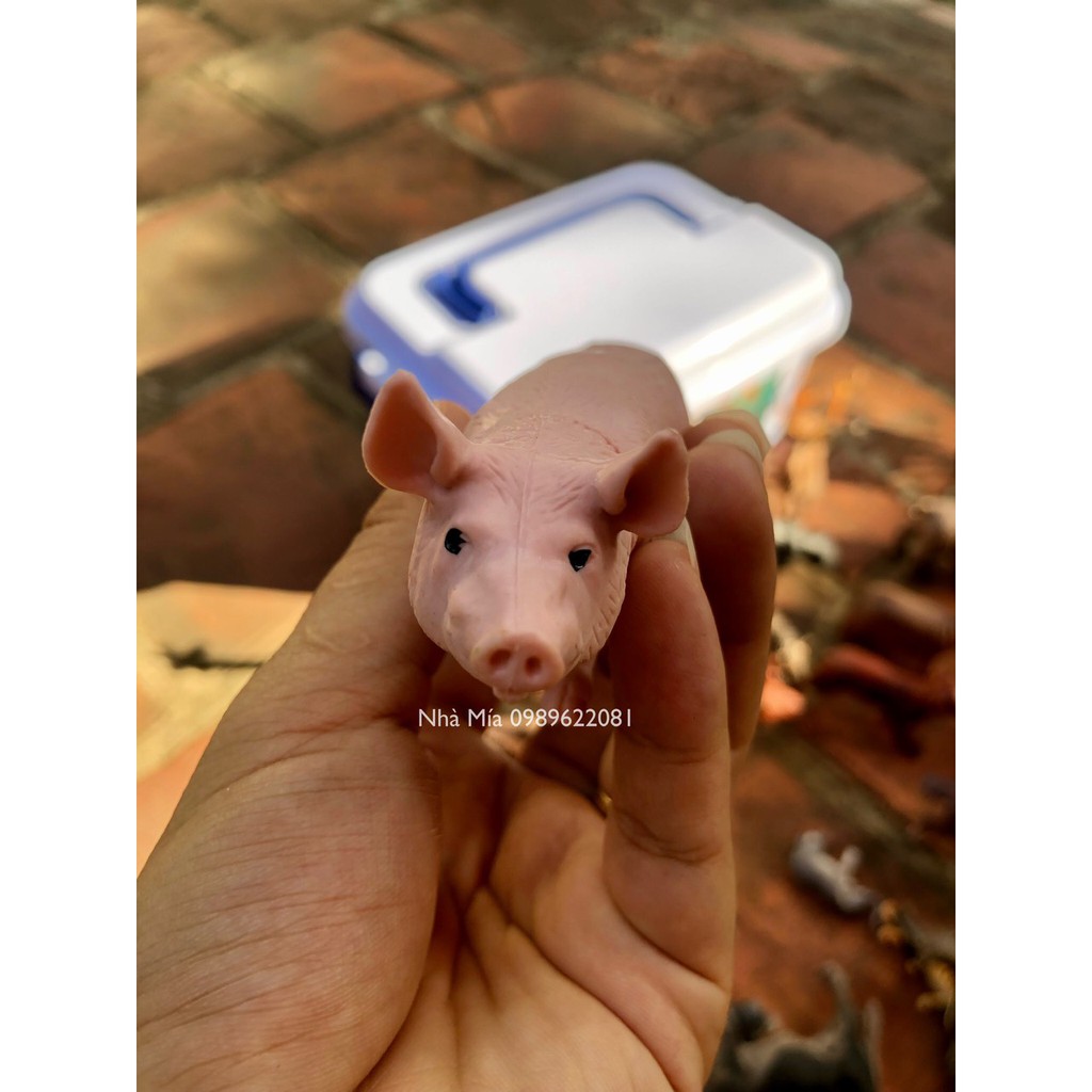 Bộ đồ chơi mô hình động vật 58 chi tiết thú rừng hoang dã nhựa an toàn giúp bé nhận biết thế giới xung quanh ( hàng loại