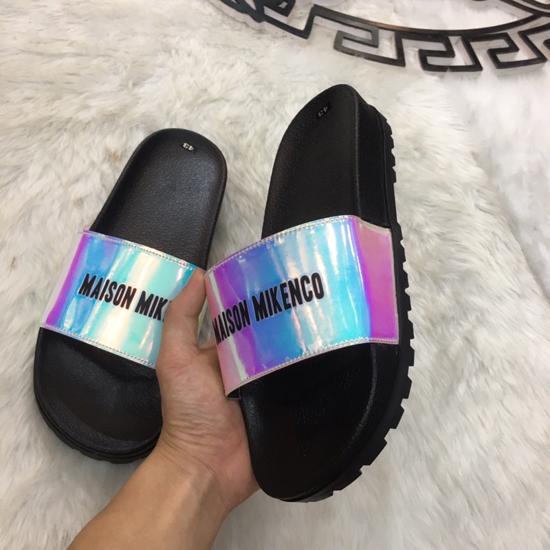 Dép Quai Ngang Nam [MIKENCO]Phản Quang nhiều màu full size 38-43