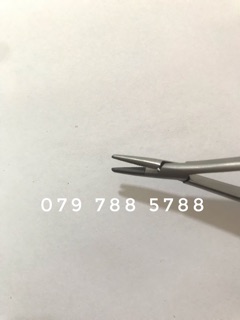 Kẹp kim lá nhấn mí cán vàng