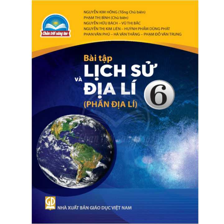 Sách - Combo Lịch Sử và Địa Lí lớp 6 SGK+SBT (Chân trời sáng tạo)