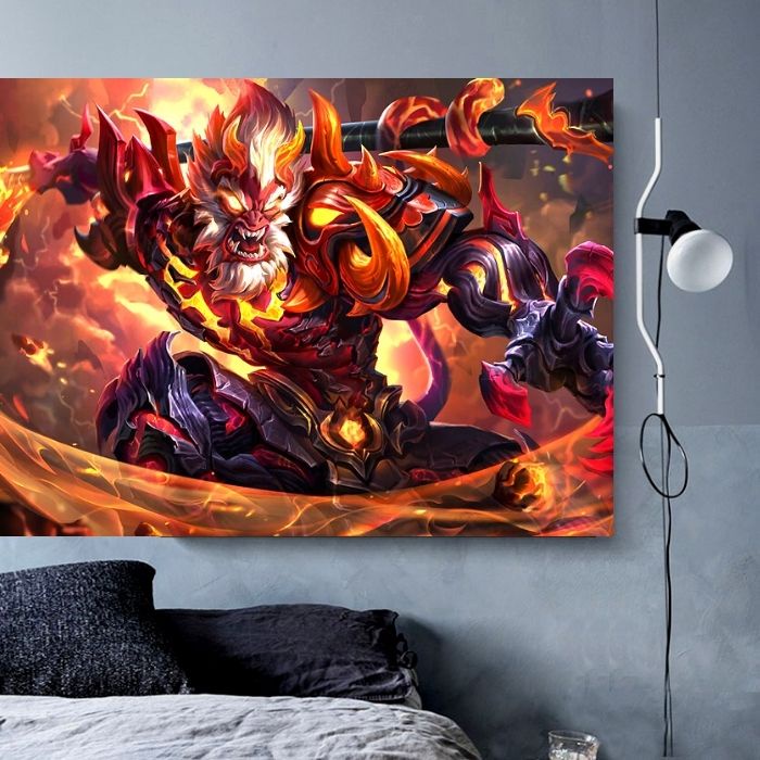 Tranh Decal Liên Quân Ngộ Không