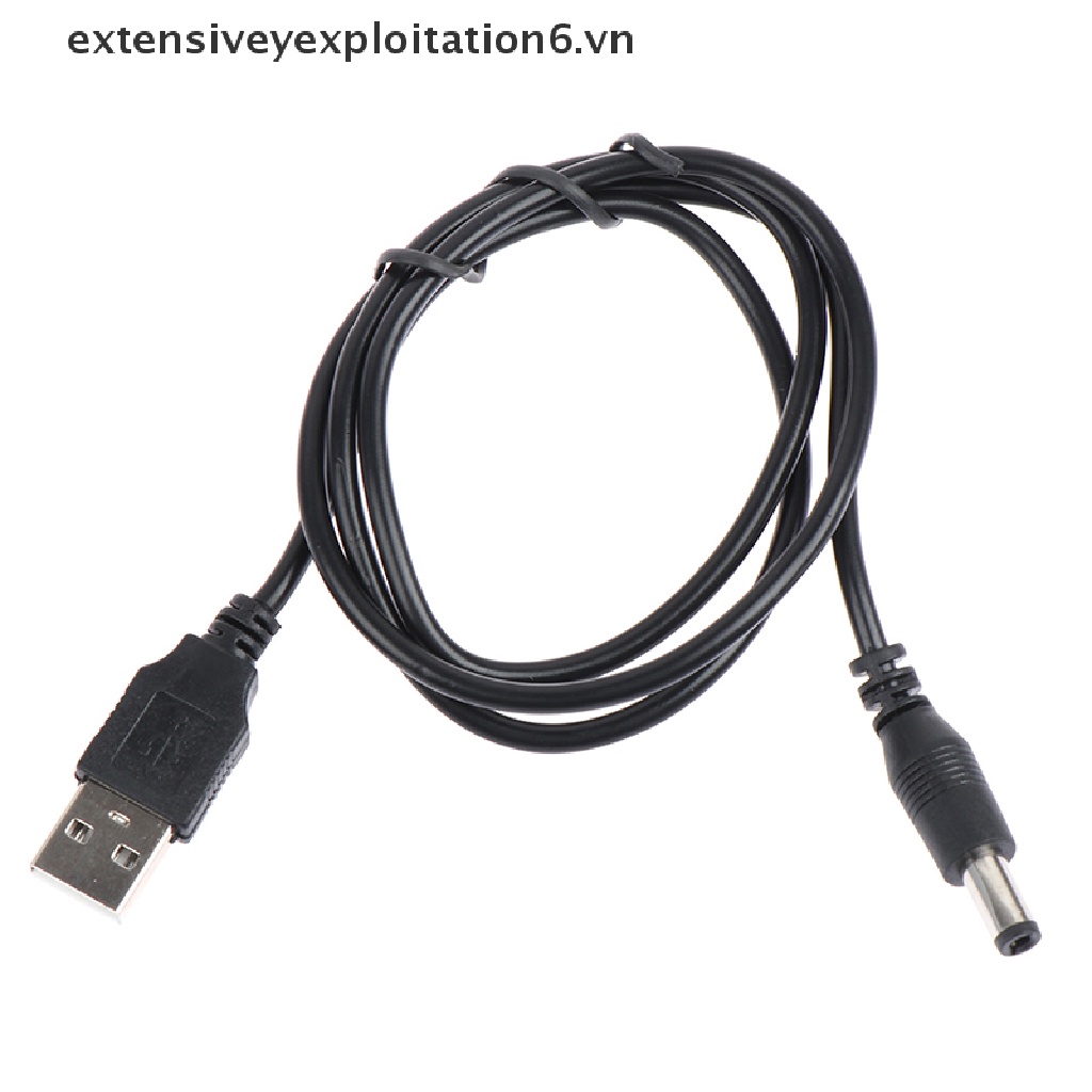 Dây cáp sạc / chuyển đổi nguồn điện E6VN / USB sang DC 5.5 * 2.5mm chuyên dụng