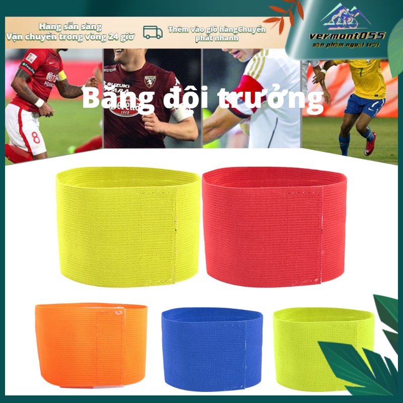 Hàng Hot Nhóm thể thao ngoài trời Nhóm thể thao bóng đá Băng đeo tay cho cầu thủ có thể điều chỉnh Hàng giao ngayVermont055