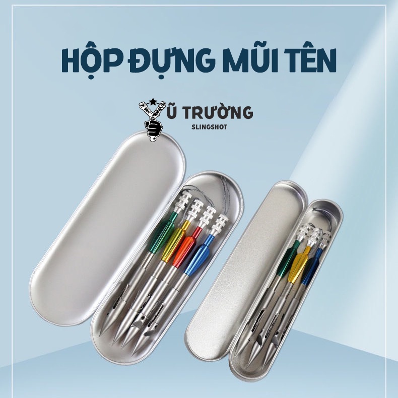 Hộp Đựng Mũi Tên - Mũi Tên Ná Câu Cá Loại Tốt