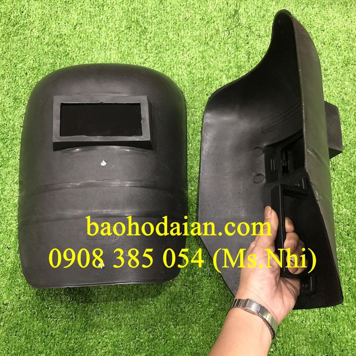 Mặt nạ bảo hộ hàn tig cầm tay trong tiện dụng- Hình thật
