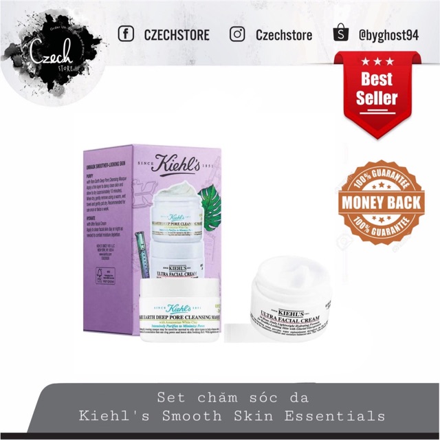 Set Kiehl's Smooth Skin Essentials