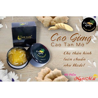 CAO GỪNG TAN MỠ BỤNG MUA 2H TẶNG 1GEL NỊT BỤNG