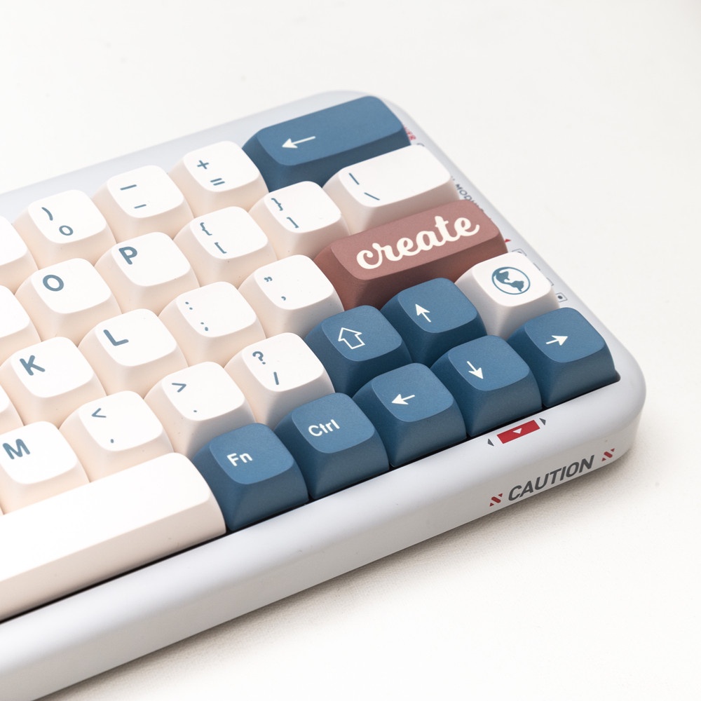 133 phím GMK Earth Tones Keycaps XDA Profile PBT DYE SUB Bàn phím cơ Keycap