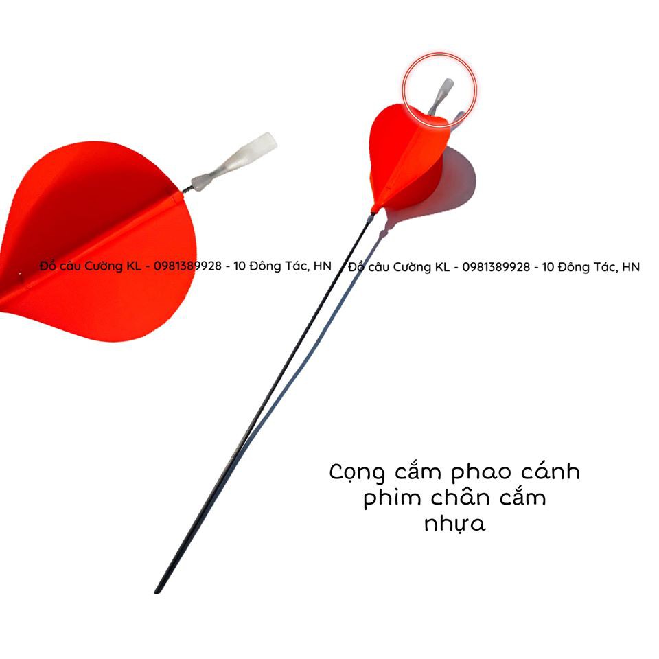 Cọng cắm carbon cánh phim chân cắm nhựa trắng