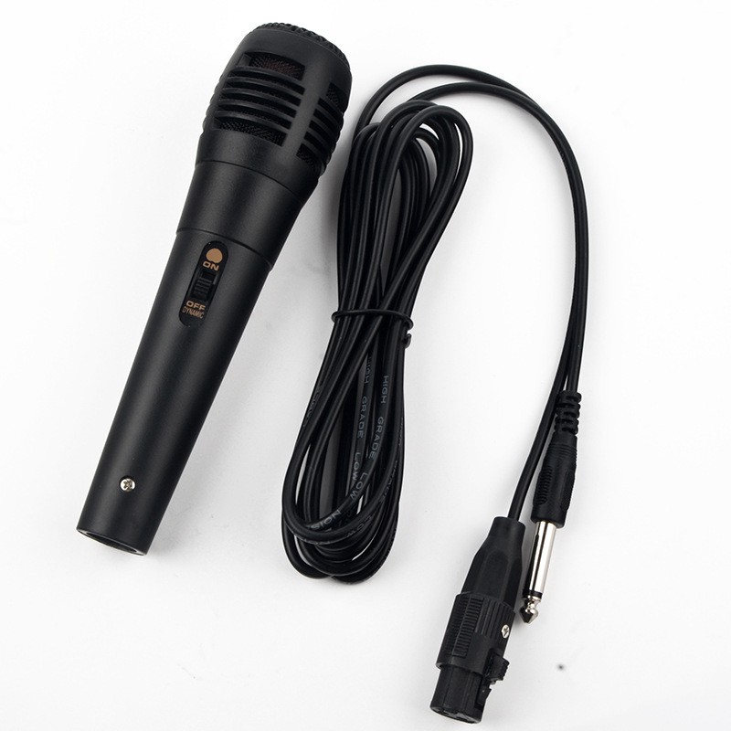 [Freeship] Micro có dây jack 6.5 🔴Freeship🔴 Micro karaoke dây dài 2m thu âm chống hú cực hay giá rẻ - BẢO HÀNH 1 ĐỔI 1