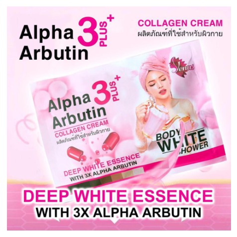 Ủ Trắng Body Alpha Arbutin Cream 3Plus+ Thái Lan