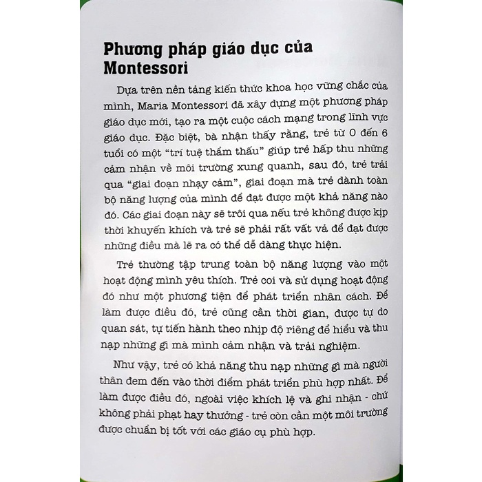 Sách Học Montessori Để Dạy Trẻ Theo Phương Pháp Montessori (combo 4 Cuốn)