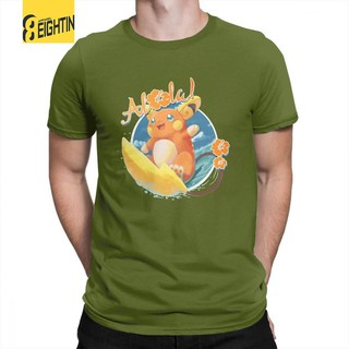 Áo thun ngắn tay in hình Pokemon thời trang dành cho nam