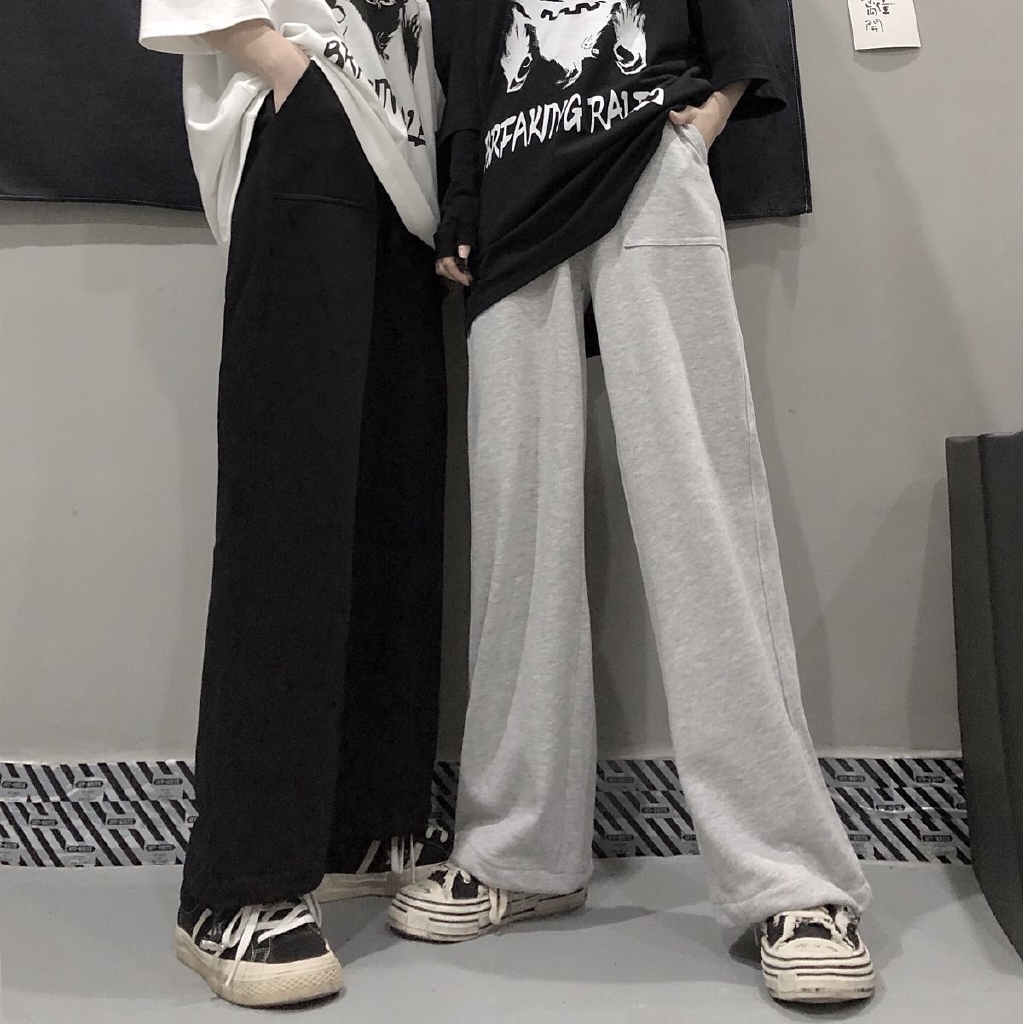 Quần Dài Thể Thao Ống Rộng Lưng Thun Co Giãn Tốt Thời Trang Mùa Thu 23 A576 | BigBuy360 - bigbuy360.vn