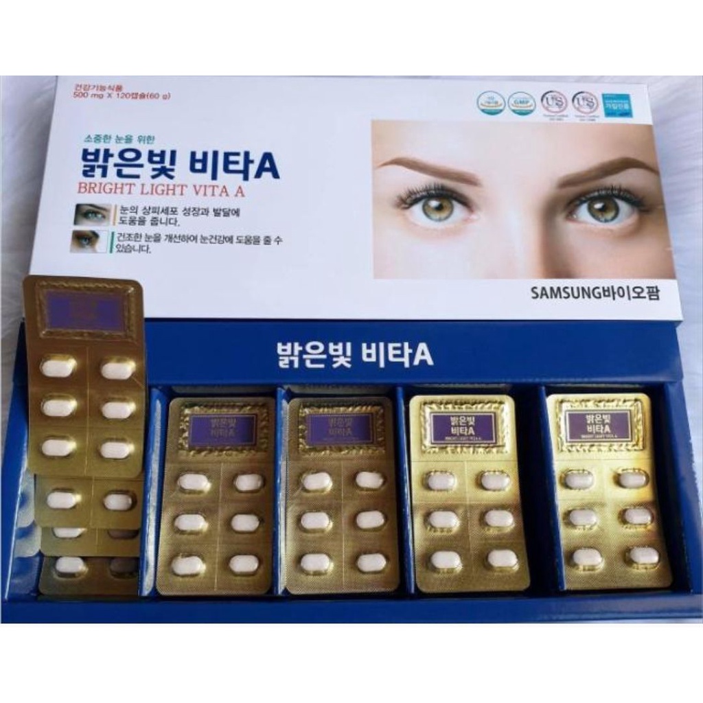 Viên uống bổ mắt SAmsung 120 viên