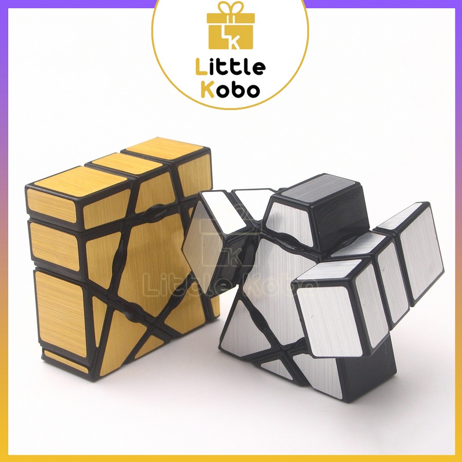 Rubik Biến Thể Rubik Ghost Mirror Cube YongJun 1x3x4 Rubic Đồ Chơi Trí Tuệ