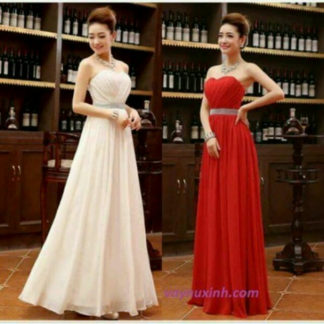 Đầm Maxi Dự Tiệc Cup Ngực