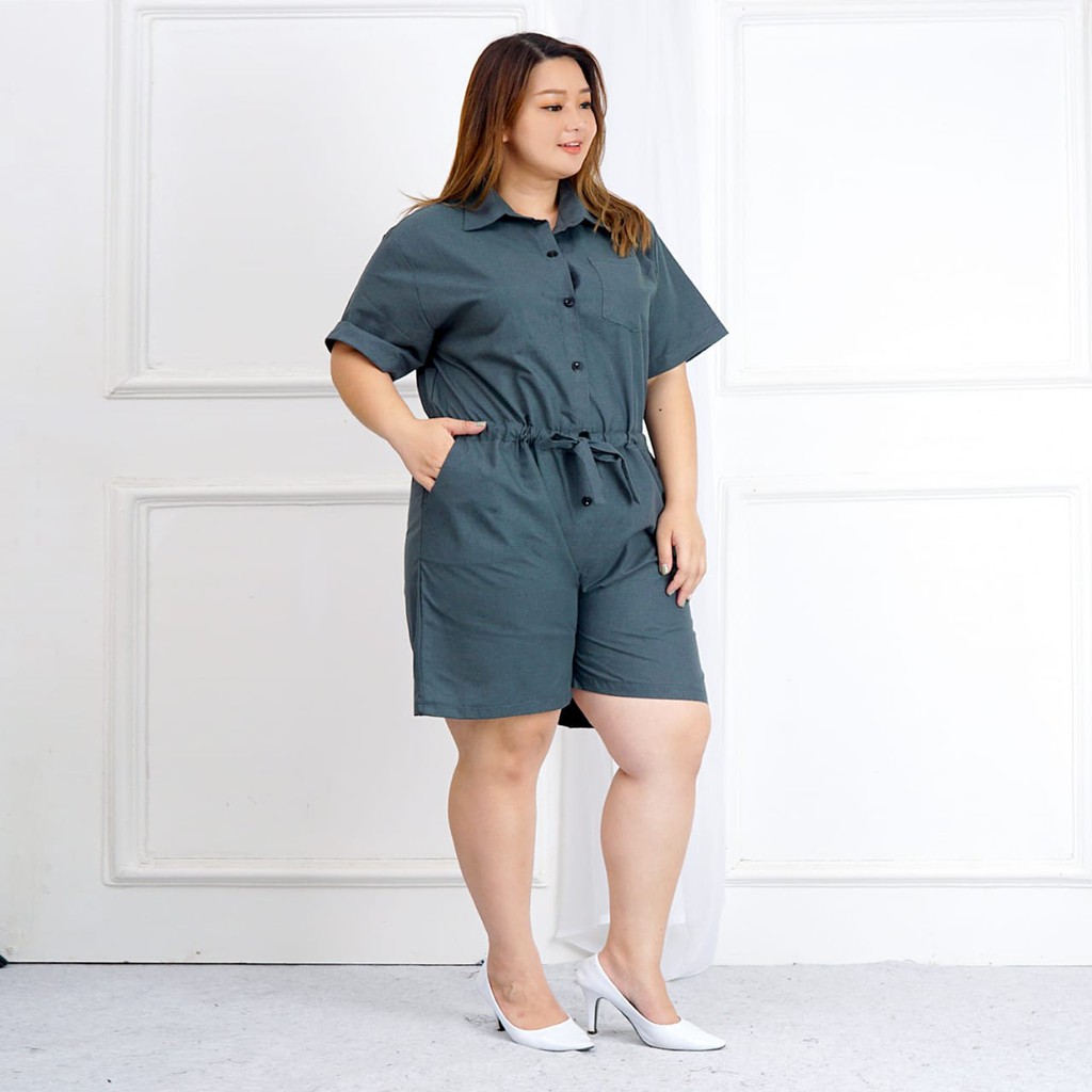 Arena Jumpsuit Dáng Rộng Thời Trang Cá Tính Cho Nữ