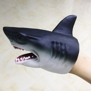 New creative soft shark hand puppet toy for kids