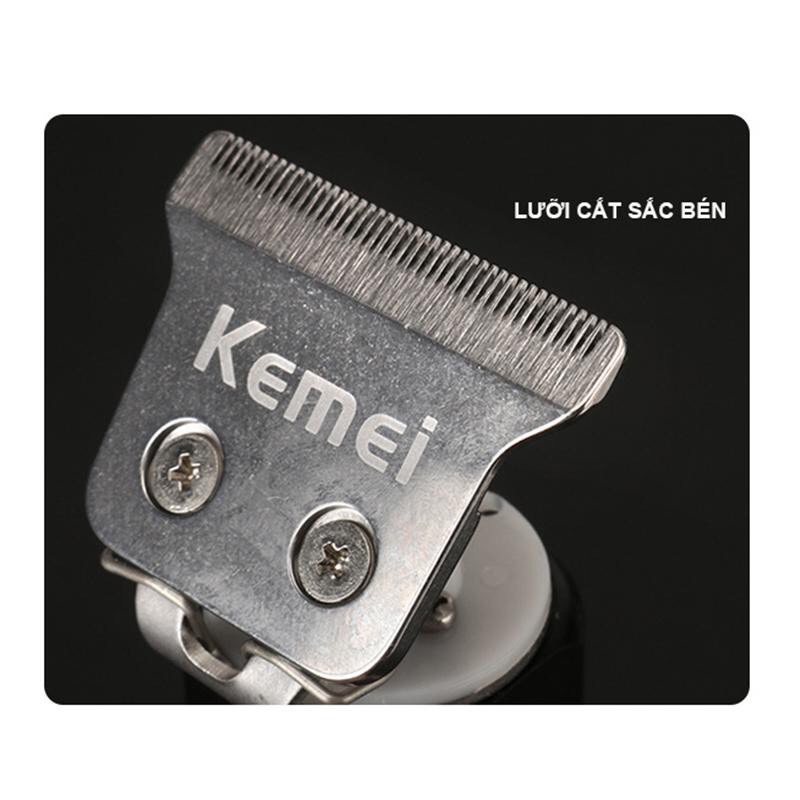 Tông đơ bấm viền cao cấp KEMEI 1978 pin 1500mAh Tông đơ cắt tóc gia đình nhỏ gọn sang trọng