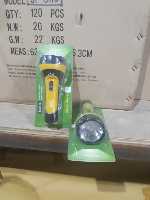 Đèn pin led Spiler