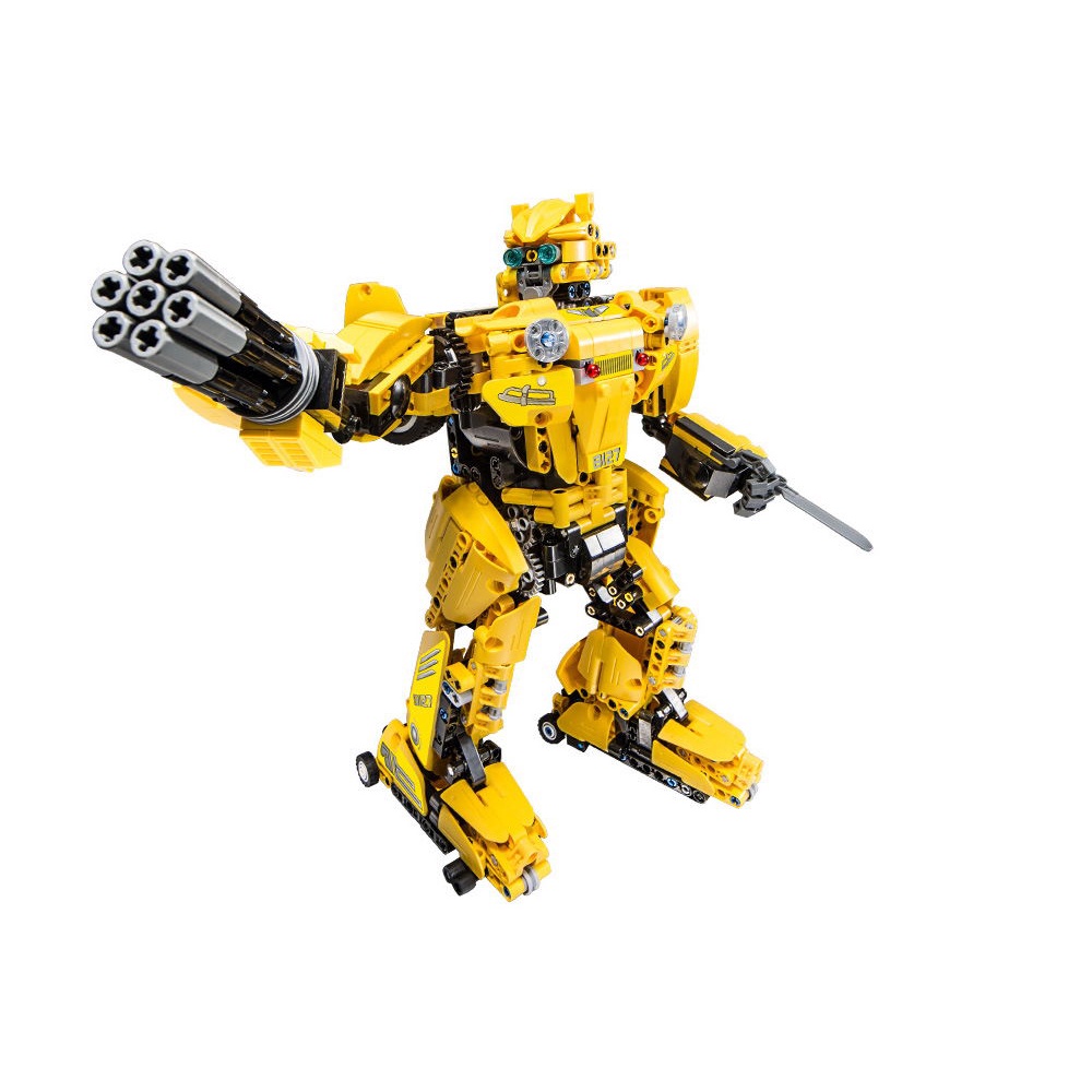 Đồ chơi lắp ráp lego Robot biến hình: B127-Bumblebee, Yellow Beetle 𝗢𝗻𝗴 𝗕𝗮̆́𝗽 𝗖𝗮̀𝘆 𝗕𝘂𝗺𝗯𝗹𝗲𝗯𝗲𝗲 Cada C51029