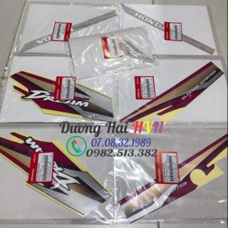 NGUYÊN BỘ TEM SUPER DREAM 99