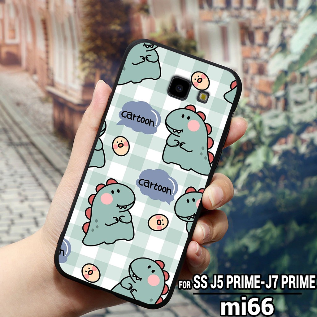 Ốp lưng SAMSUNG J5 Prime - J7 Prime - J4 Plus - J4 Core in hình khủng long cute
