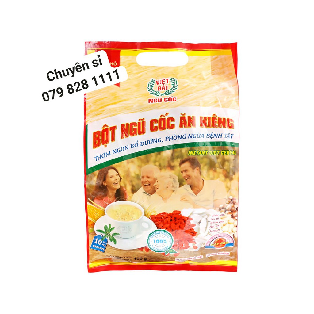 (Sỉ)Bột Ngũ Cốc Ăn Kiêng Việt Đài Gói 600g