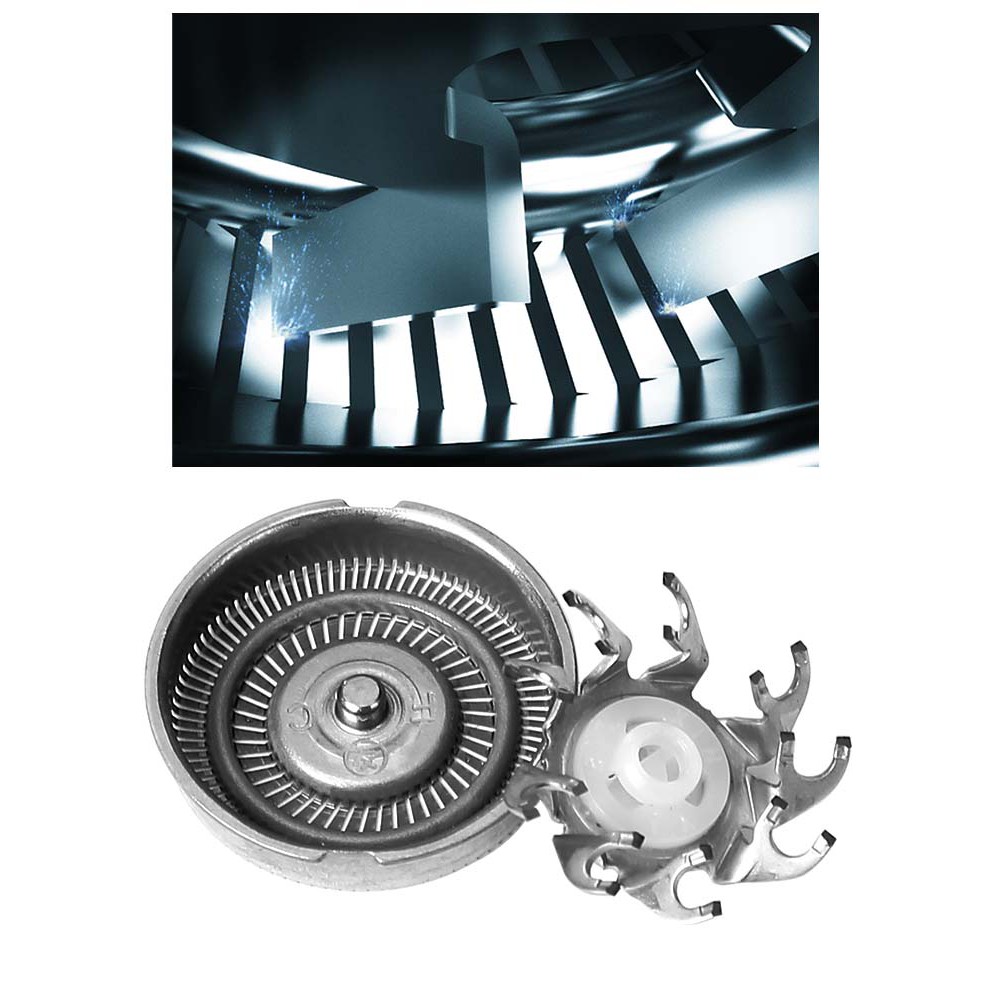 Bộ ba lưỡi dao cạo râu flyco Fs360, 370, 378, 339, 371, 375  chính hãng sắc bén siêu bền bỉ