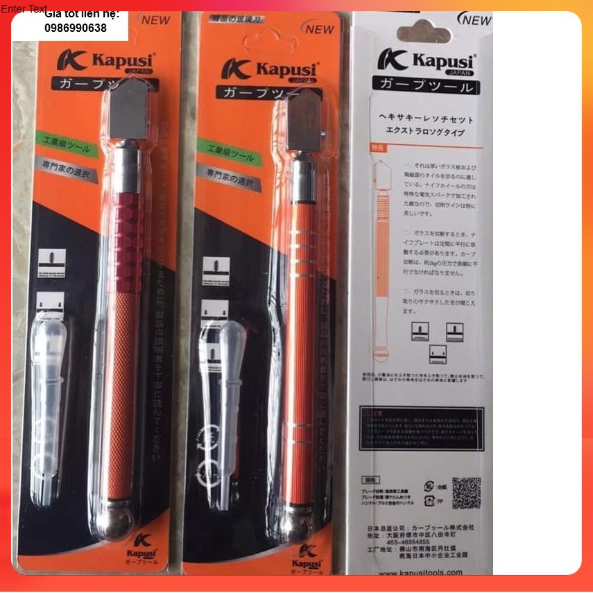 Dao Cắt Kiếng Cao Cấp 3.5 KAPUSI hàng cao cấp dùng la phê