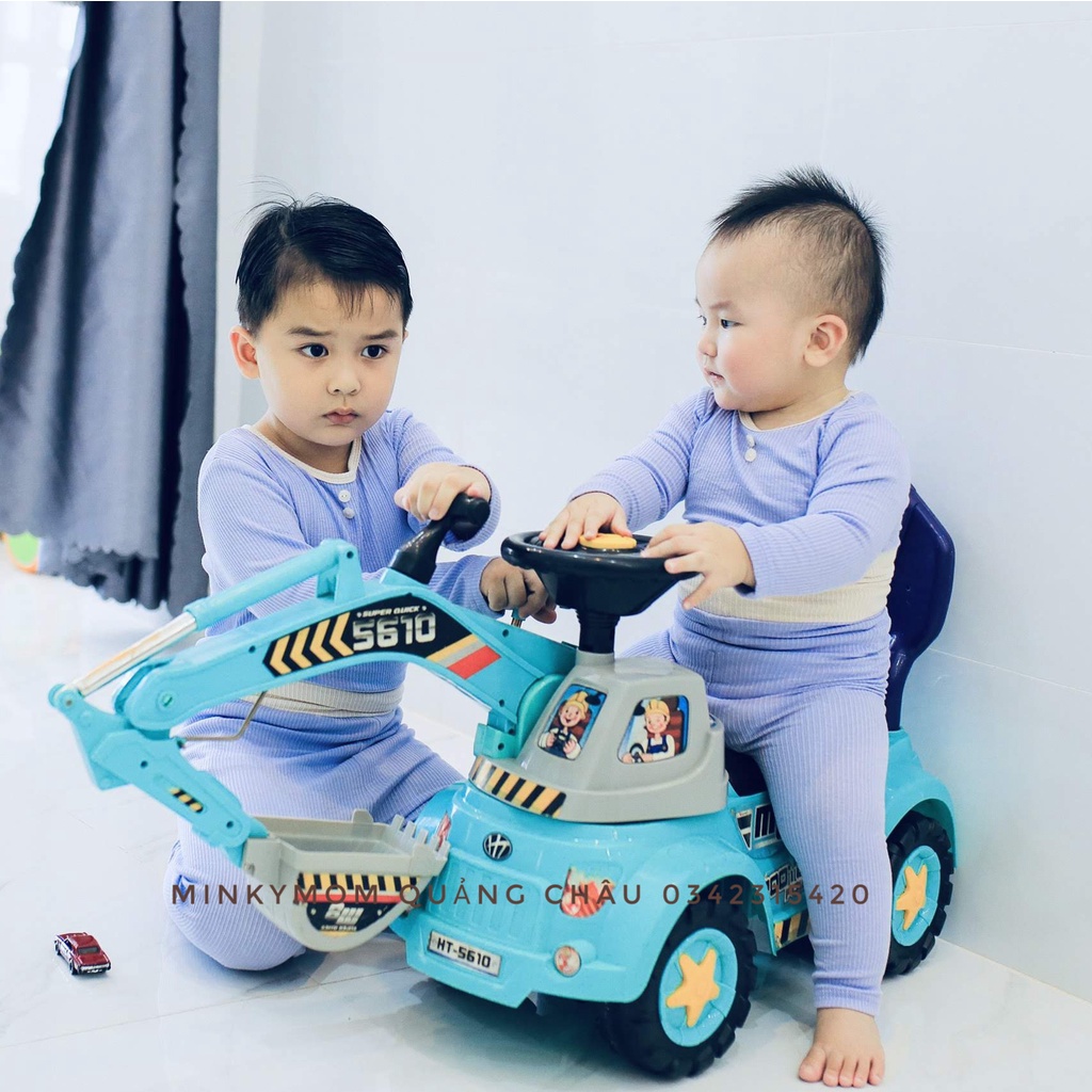 [MINKYMOM] ĐỒ BỘ DÀI TAY THUN TĂM MINKY MOM QUẢNG CHÂU