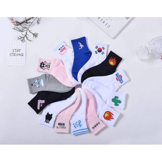 Tất 3D cổ dài Hàn Quốc xinh xắn