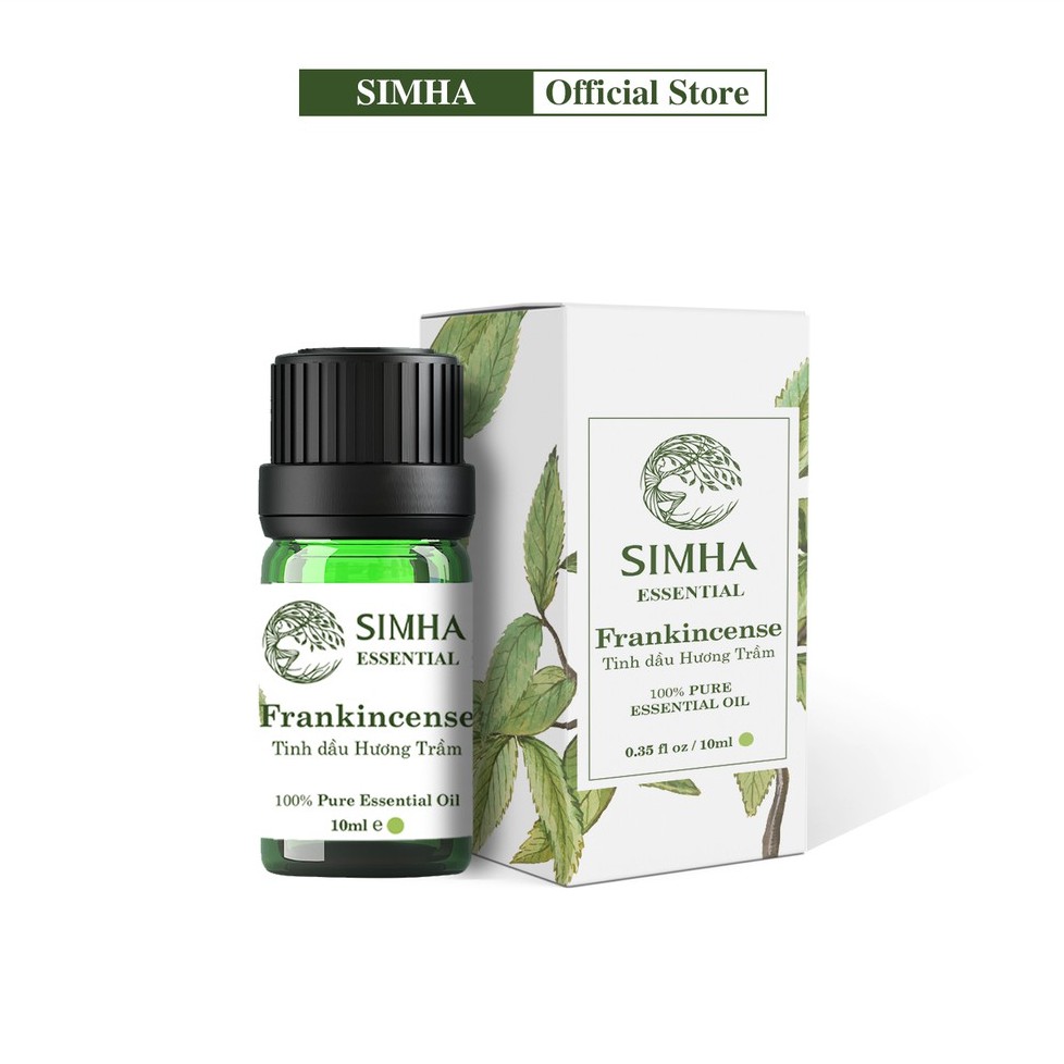 Tinh Dầu Hương Trầm SIMHA thư giãn, chống lão hóa loại 10ml