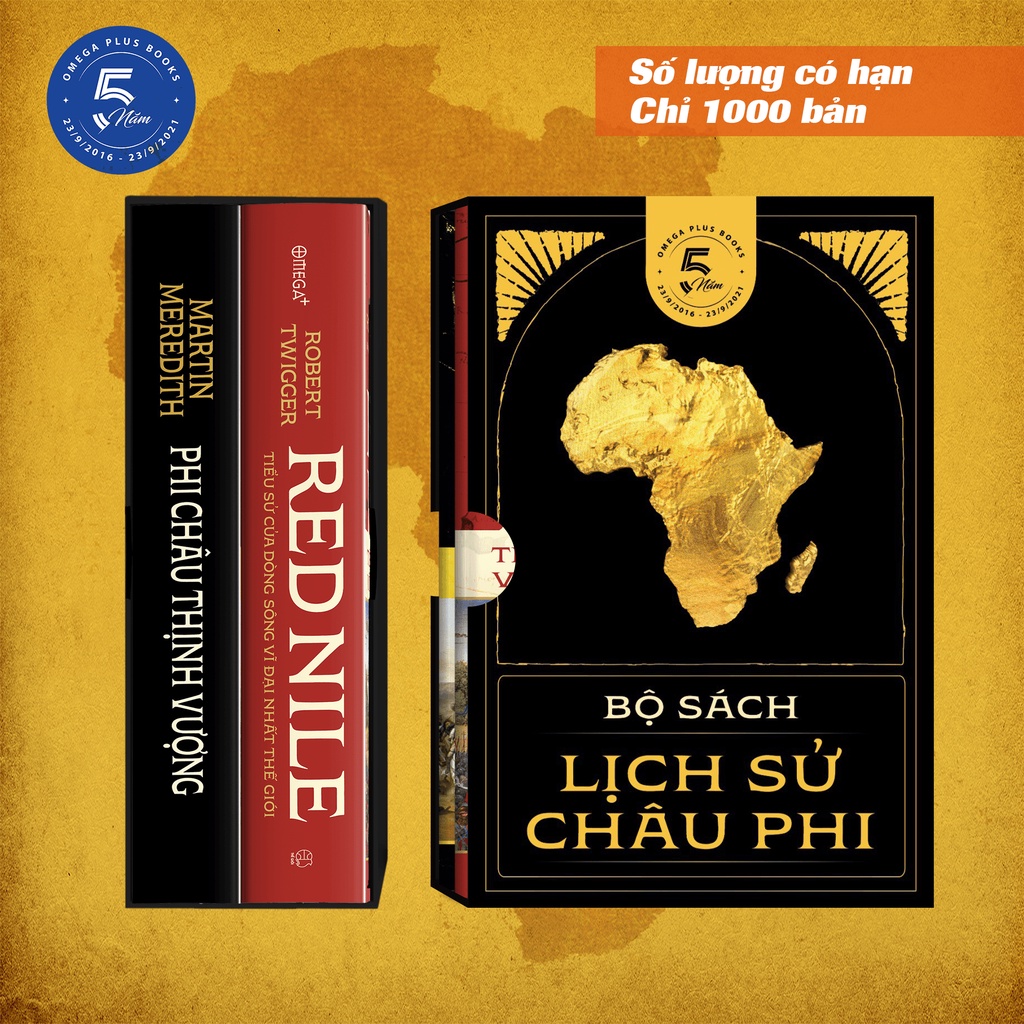 Boxset Lịch Sử Châu Phi: Red Nile - Tiểu Sử Của Dòng Sông Vĩ Đại Nhất Thế Giới + Phi Châu Thịnh Vượng