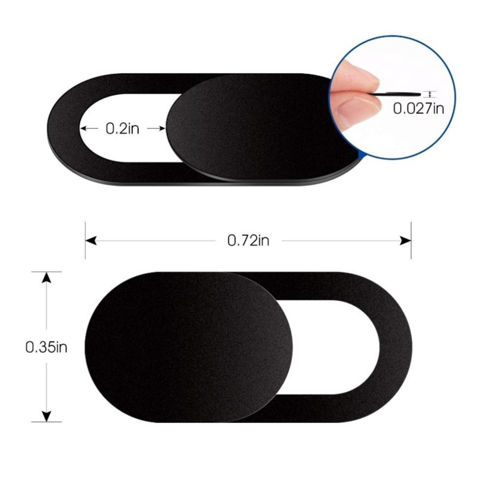 Nắp Trượt Nhựa Che Webcam Cho Điện Thoại / Laptop | BigBuy360 - bigbuy360.vn