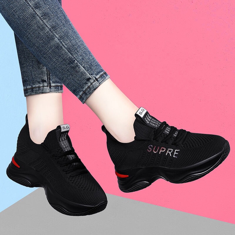 Giầy Thể thao đế độn nâng chiều Cao 7cm Cm hàng nhập Quảng Châu