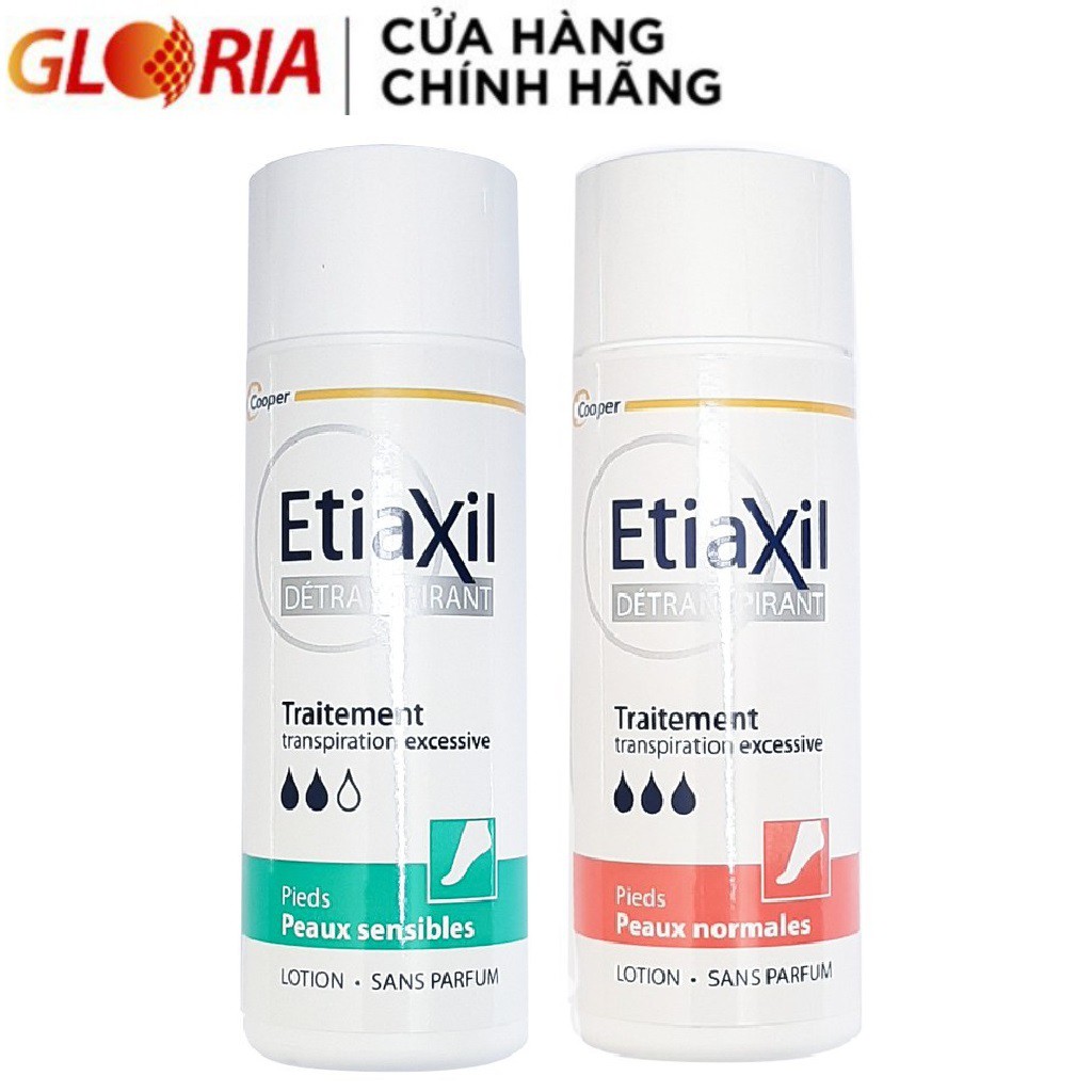 [Mã COSGLORIAT4 -8% đơn 250K] Lotion Khử Mùi Etiaxil Ngăn Ngừa Mồ Hôi Chân 100ml