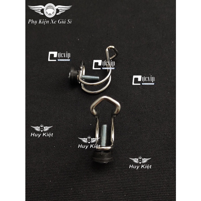 [Rẻ Vô Địch] Combo 2 Móc Treo Đồ Xe Máy Chữ U Dài Inox 304 Gắn Baga Giữa Các Loại Xe 4550